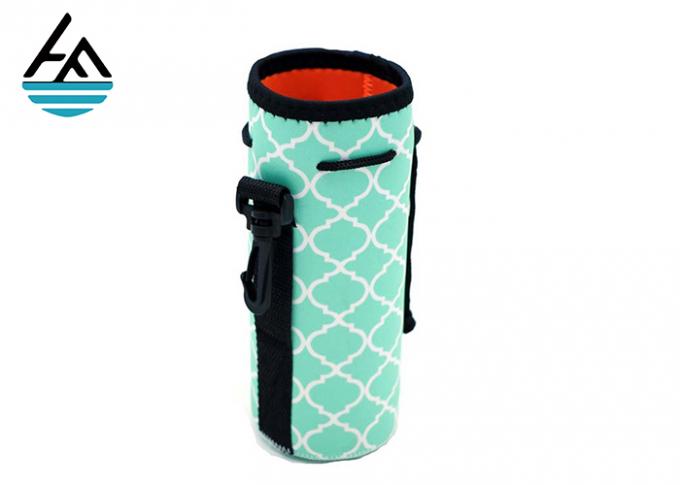 Colorful 4 Mm Insulated  Bottle With Strap Single Wine Bottle Carrier