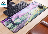 Rubber Large Computer Mouse Pad Non - Slip Waterproof Keyboard Mouse Mat