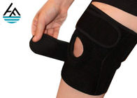 Unisex Powerlifting Knee Sleeves , Knee Compression Sleeve Running With Holes