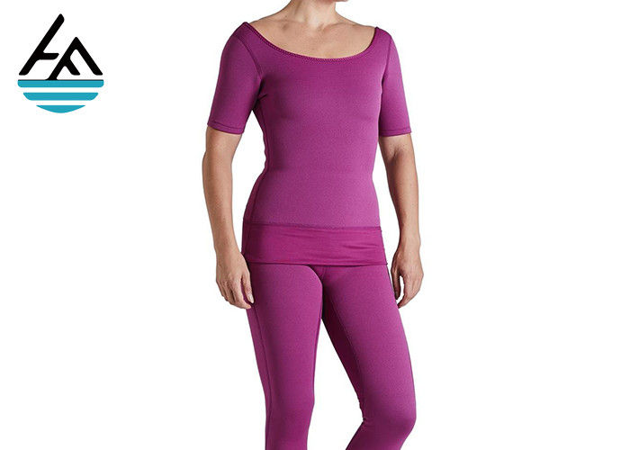 Comfortable Elastic Neoprene Workout Pants For Weight Loss Absorbs Sweat