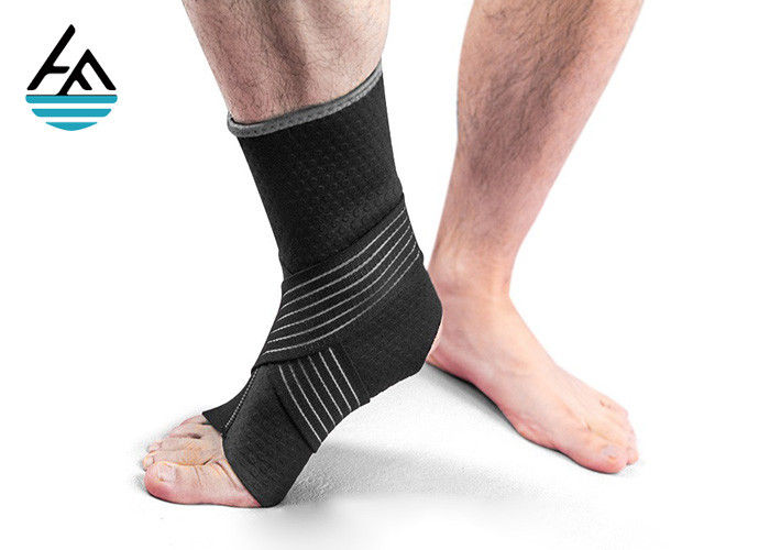 Elasticated Neoprene Ankle Wrap / Sport Foot Ankle Support Bandage
