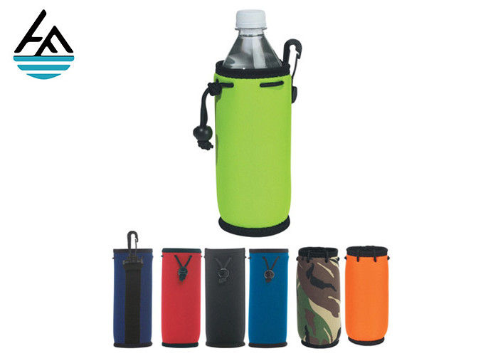 Cycling Bottle Cooler Bag Neoprene Water Bottle Cover With Holder Strap