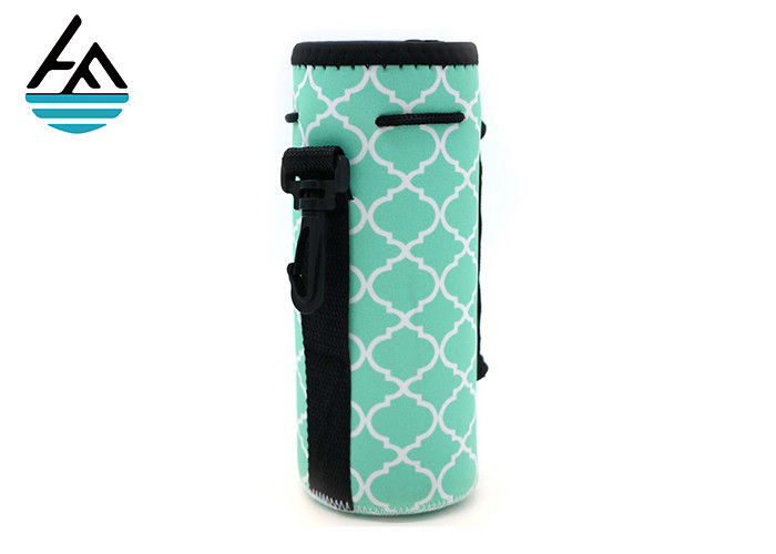 Colorful 4 Mm Insulated  Bottle With Strap Single Wine Bottle Carrier