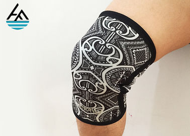 China Printed Copper Fit Pro Series Knee Sleeve , Men&#039;S Knee Compression Sleeve factory
