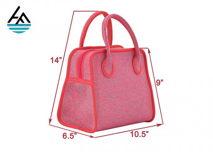Fashion Large Durable Built Neoprene Tote Bag With Handle Easy Carry