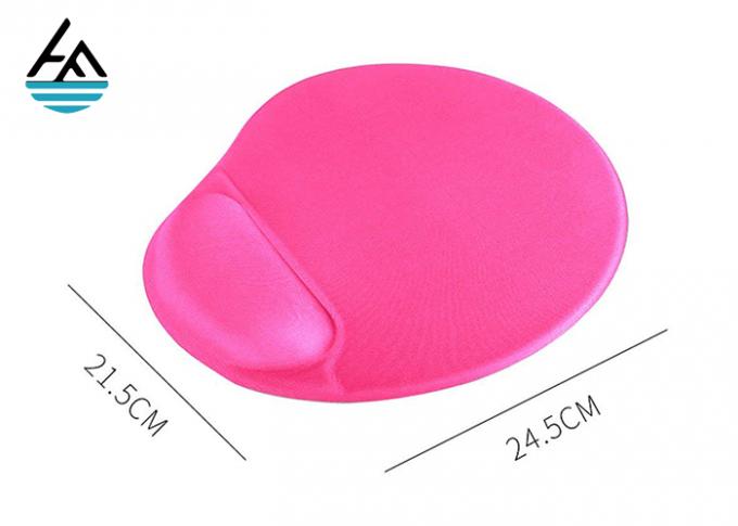 Non Slipwrist Pillow Mouse Pad , Rubber Laptop Mouse Mat With Wrist Rest