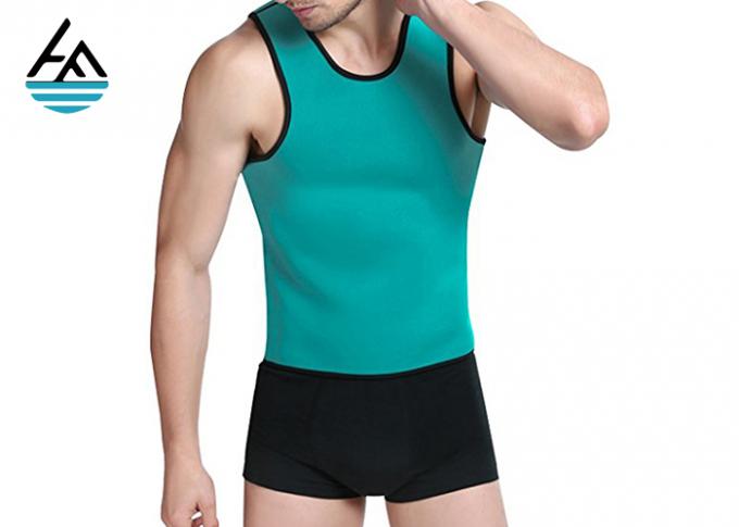 Soft Thin Neoprene Slimming Suits Waist Training Slimming Sweat Vest For Men