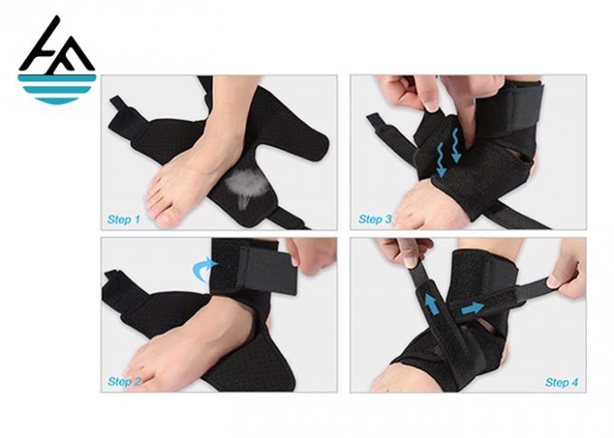 Lightweight Sprained Ankle Support Brace SBR Neoprene Strong Ankle Support