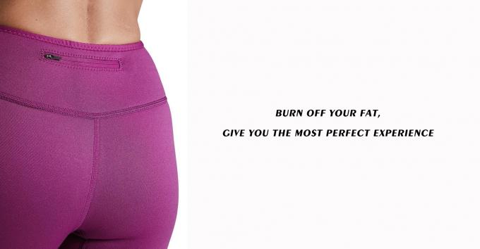 Comfortable Elastic Neoprene Workout Pants For Weight Loss Absorbs Sweat