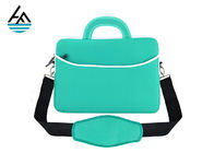 Custom Waterproof Neoprene Laptop Bag With Shoulder Strap Smooth Zipper