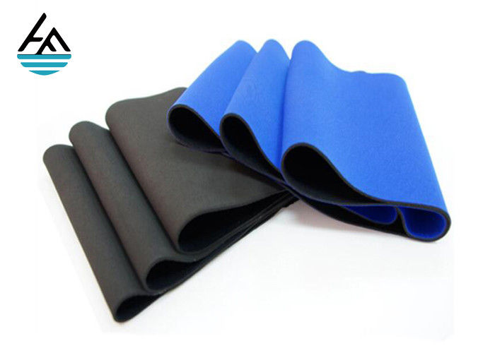 Printed Waterproof 3mm Neoprene Rubber Sheet Fabric Pure Color Light Weight