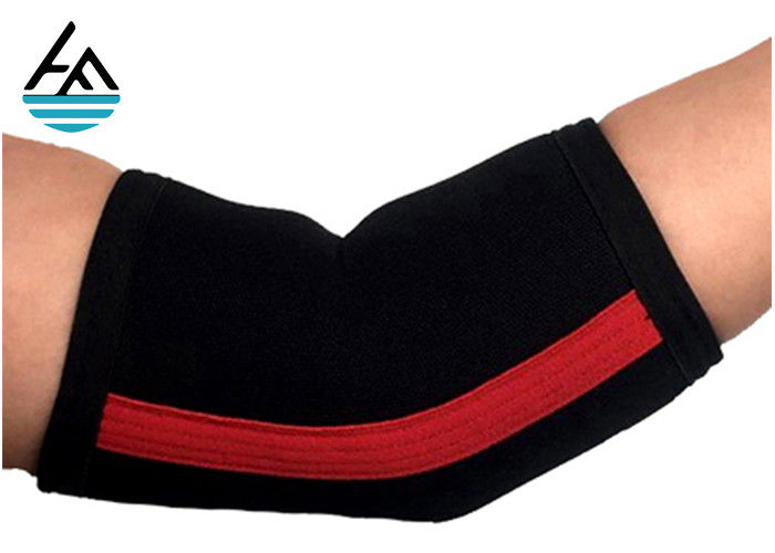High Stretch Neoprene Elbow Sleeve Strong Support For Weightlifting Training