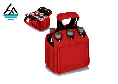 China Custom 6 Pack Cooler Tote Durable Insulated Six Pack Carrier With Handle factory