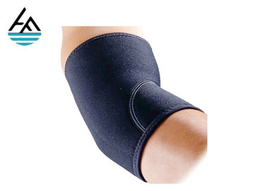 China Black Weight Lifting Elbow Sleeves For Working Out  / Compression Elbow Support factory